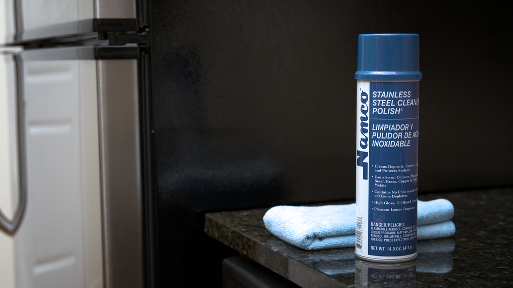 Stainless Steel Cleaner, 15 oz Aerosol