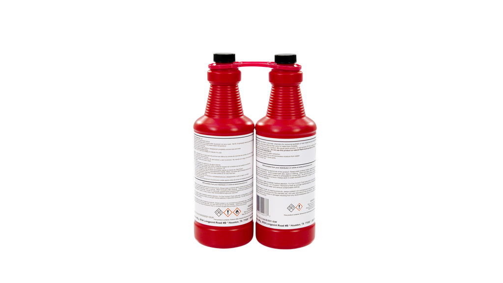 Red Relief Stain Remover, Quart, 2 Bottle Pack