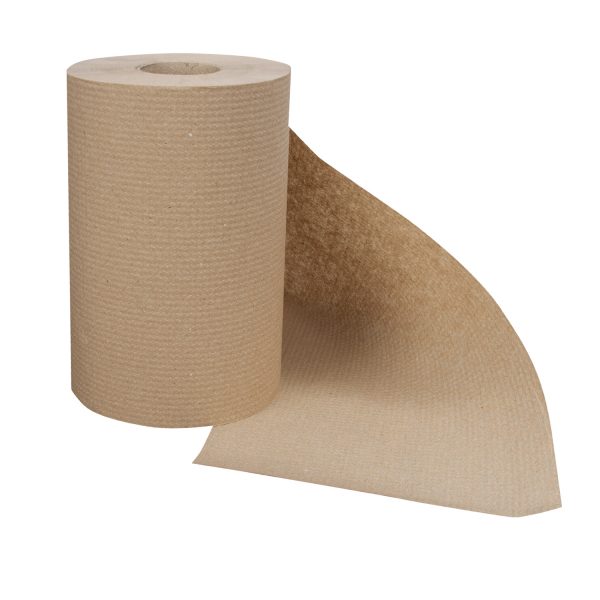 Brown Roll Towels, 12 Ea/Cs