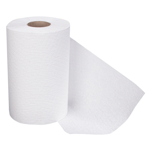 White Roll Paper Towel, 350ft 12 Ea/Cs