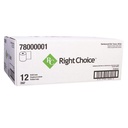 White Roll Paper Towel, 350ft 12 Ea/Cs