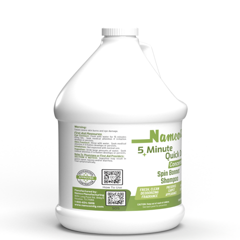 Five Minute Quick Dry Cleaning Shampoo, Gallon