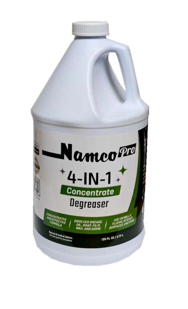 4-in-1 Commercial Degreaser & Carpet Pre-Spray Cleaner – 1 Gallon