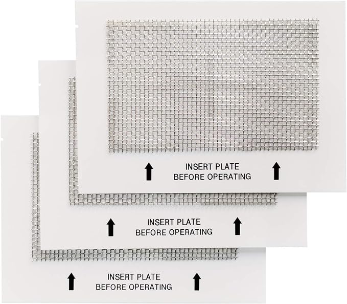 Ceramic Ozone Plates for 6.5in x 4.5in Ozone. 3 Ea/Cs