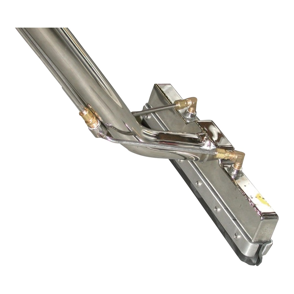 Floor Wand with Squeegee, 13in Stainless Steel