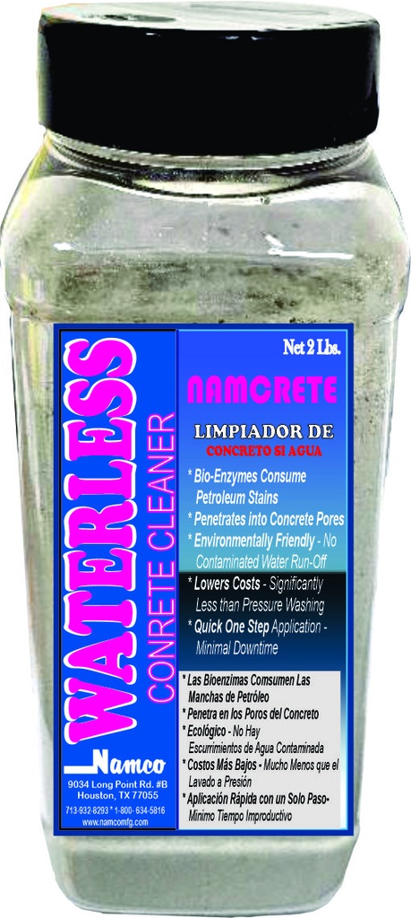 Namcrete Concrete Cleaner, 2 Lbs