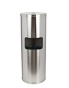 Stainless Steel Wipe Dispenser Stand with Built-In Trash Can