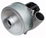 Vac Motor, Small 2 Stage Straight 2in Hose Connector