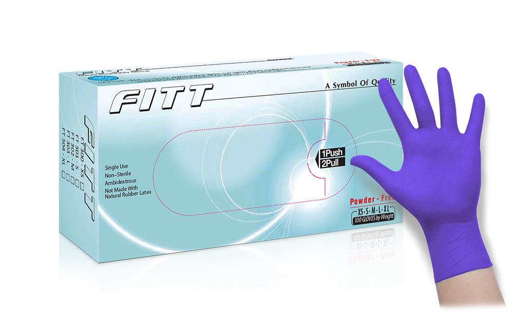 Blue Nitrile Gloves