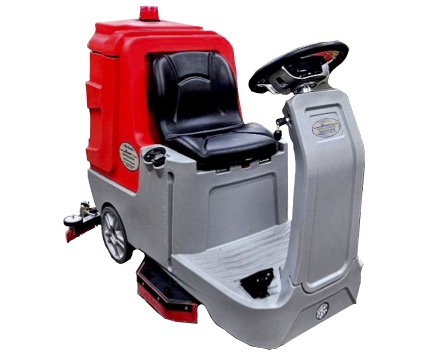34" Ride on Scrubber