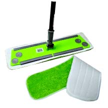 [4126-24] 24in Microfiber Dust Mop with Handle and Base