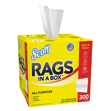 [A2240] Scott Rags, 300 Ea/Pk