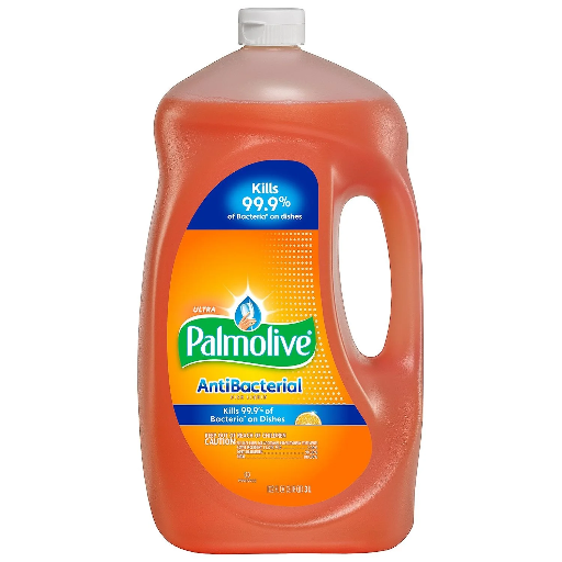 [4910] Palmolive Antibacterial Dishwashing Liquid Dish Soap, Orange (102 fl.oz.)